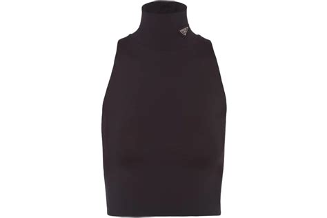 prada turtleneck|Prada Jersey Stretch Turtleneck .